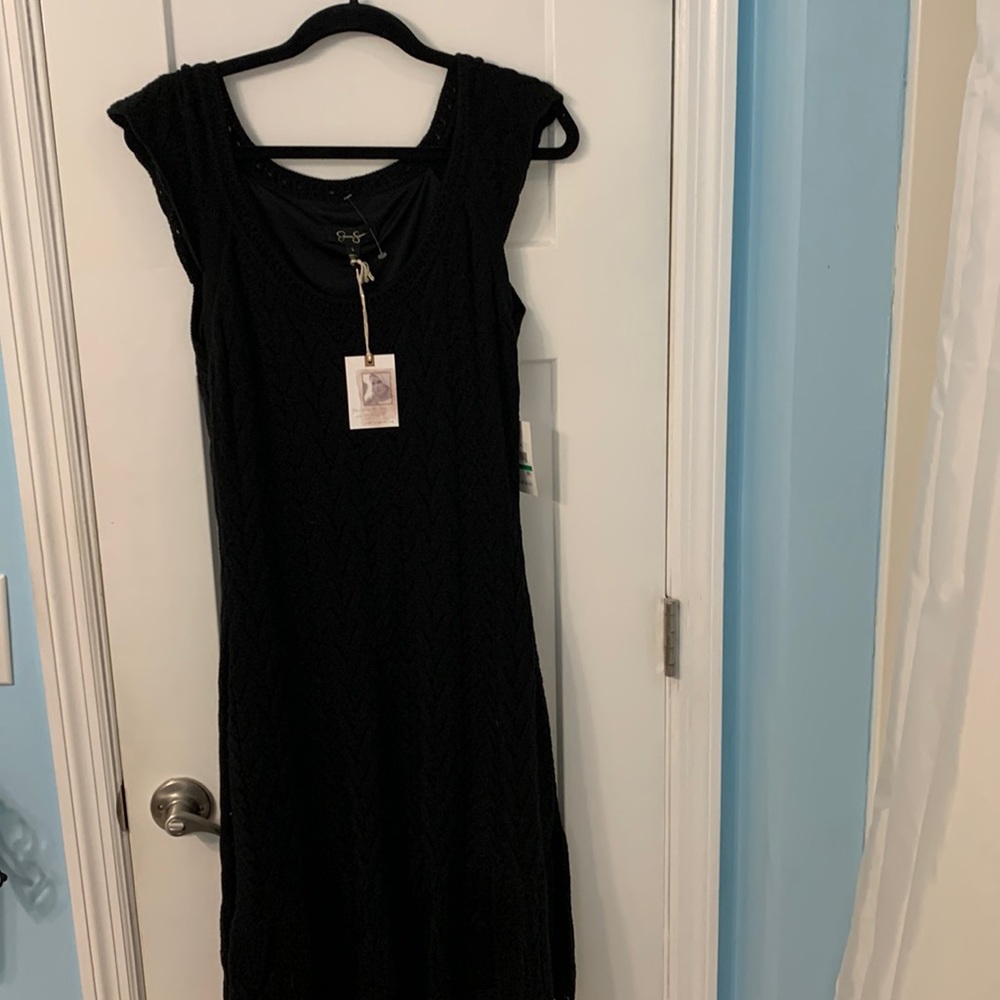 Jessica Simpson knit dress with slip lining. Great for wedding or party 💎